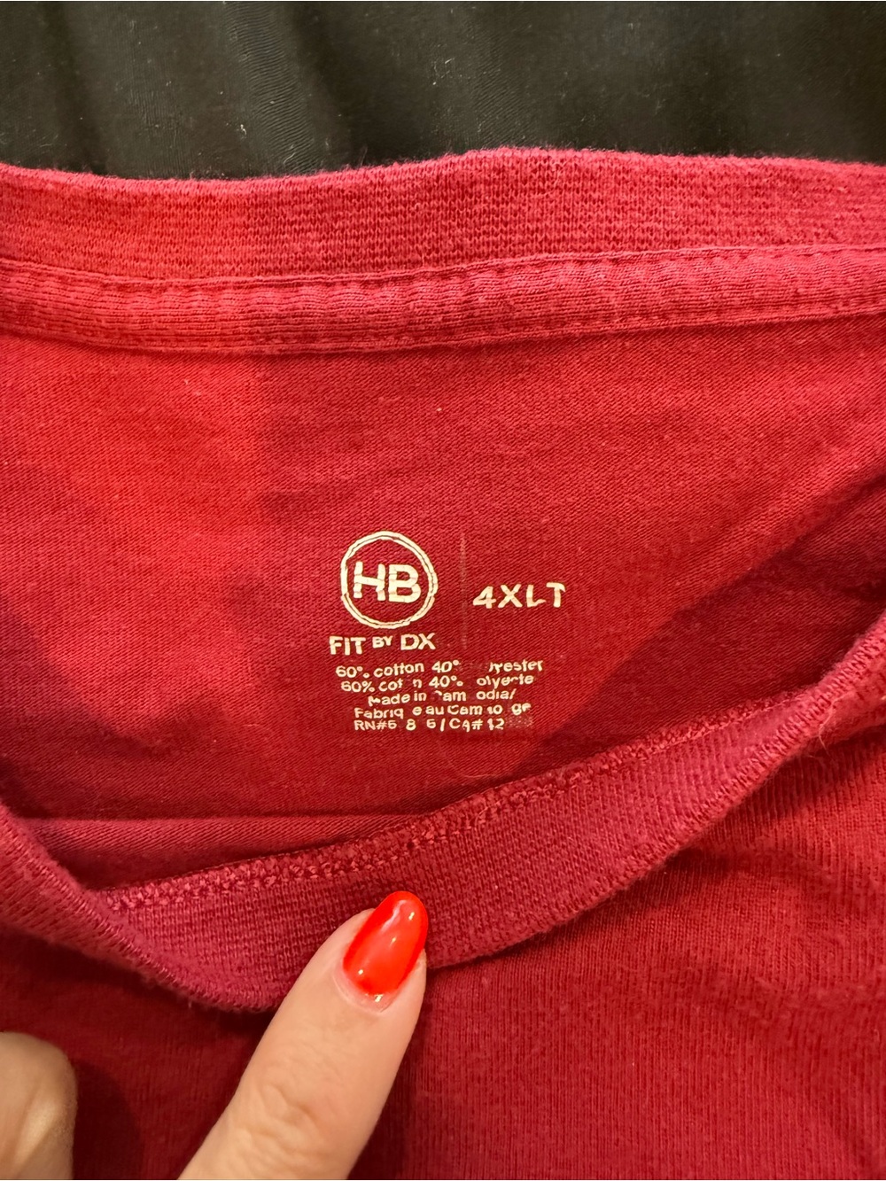 Dxl Men’s HB shirt w pocket - 4XLT